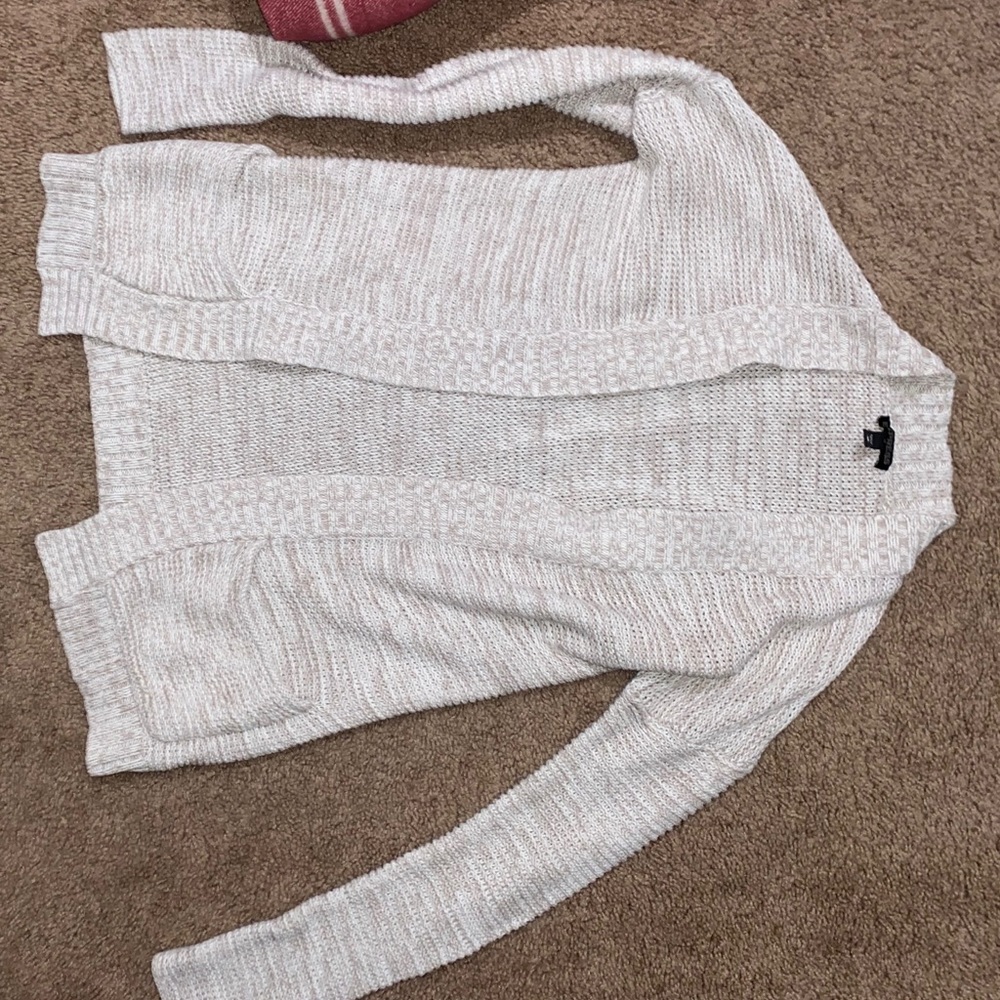 Cream cardigan